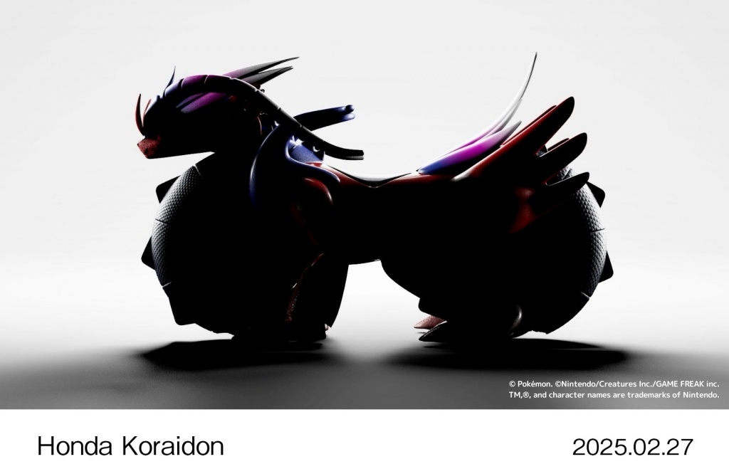 Honda dan Pokemon Kerjasama Bikin Motor Koraidon