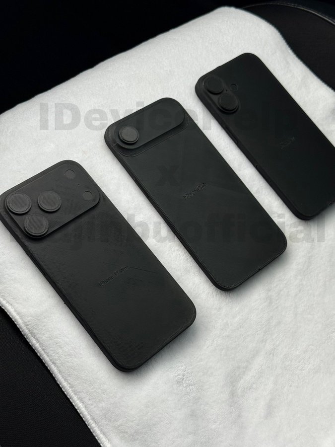 Nih Bocoran Mockup iPhone 17 Pro 