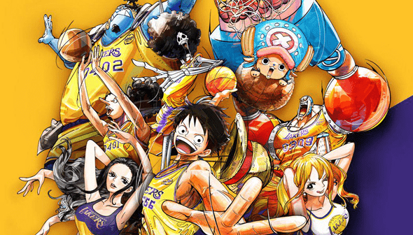 LA Lakers dan One Piece Join Tim Bikin Heboh Dua Dunia